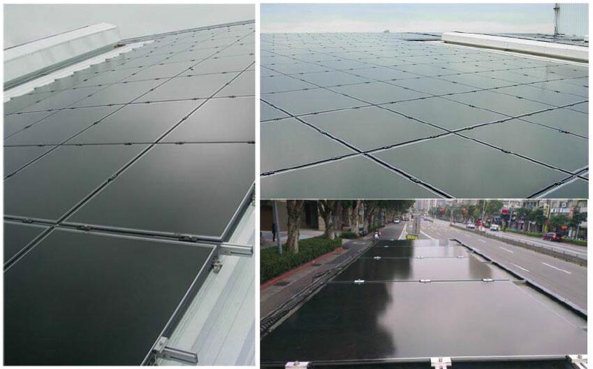 CIGS solar module BIPV application 1