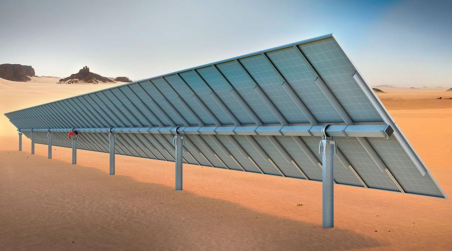 Single axis solar tracker 900