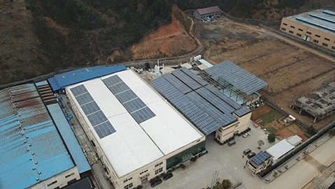 Picture.16 380KW rooftop solar power system Picture.16 380KW rooftop solar power system