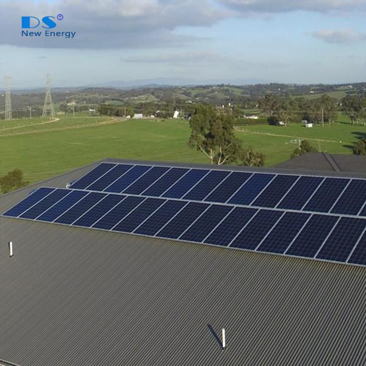 Sistema solar fotovoltaico de almacenamiento comercial de 100 kw