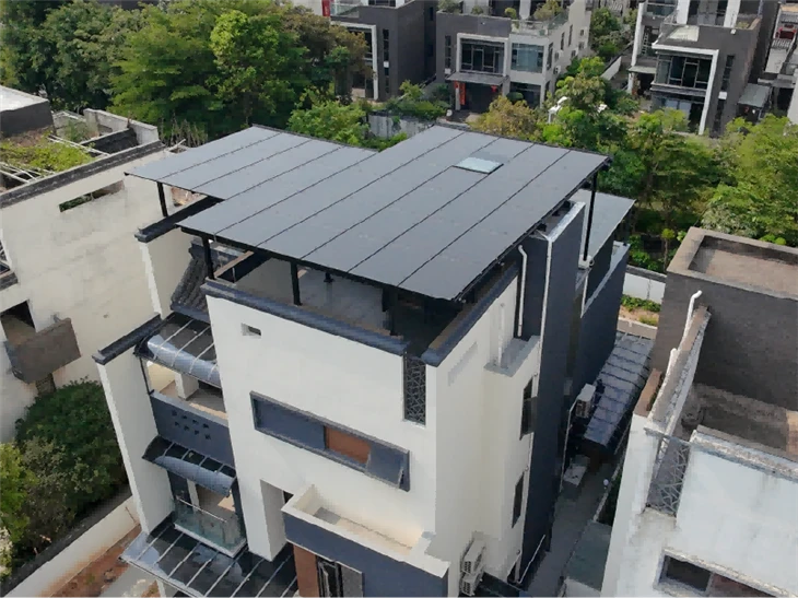 Sistema de panel fotovoltaico de almacenamiento residencial de 15kw
