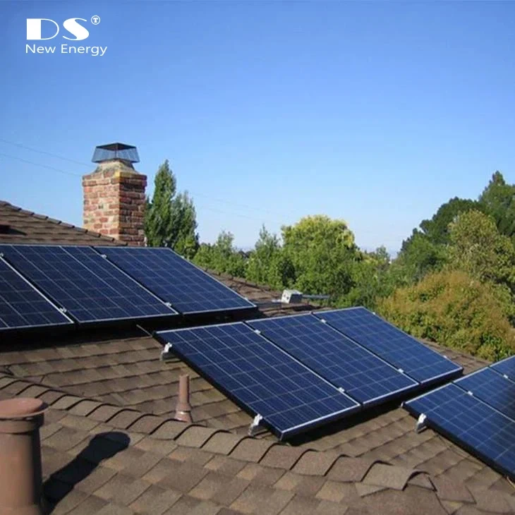 Sistema de energía solar de 8 kw de cuadrícula casera