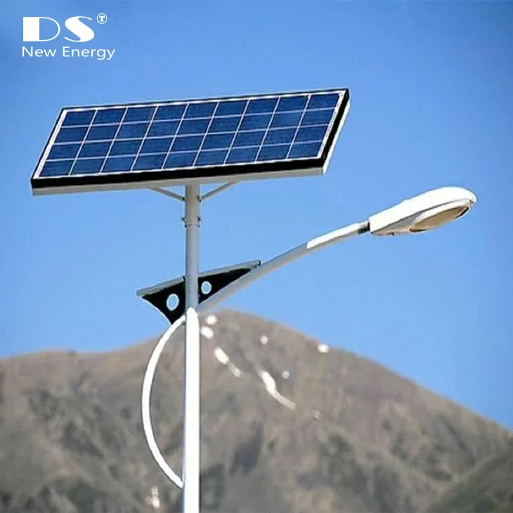 Alta eficiencia de 50 W Solar Street Light con lámpara LED 8000 Lumen