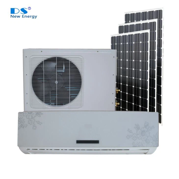 Aire acondicionado solar de pared dividida 100% DC 48V