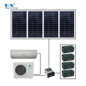 24000BTU DC48V 100% Aire acondicionado solar