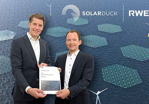 RWE y SolarDuck aceleran el desarrollo tecnológico y la comercialización de e...
